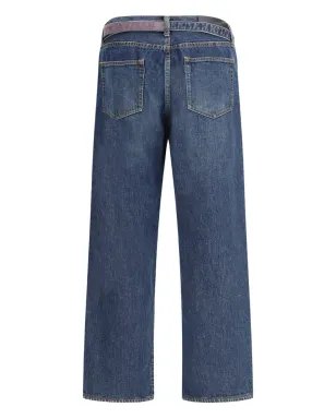 sacai ベルト付きジップポケットジーンズ - サムネイル2
