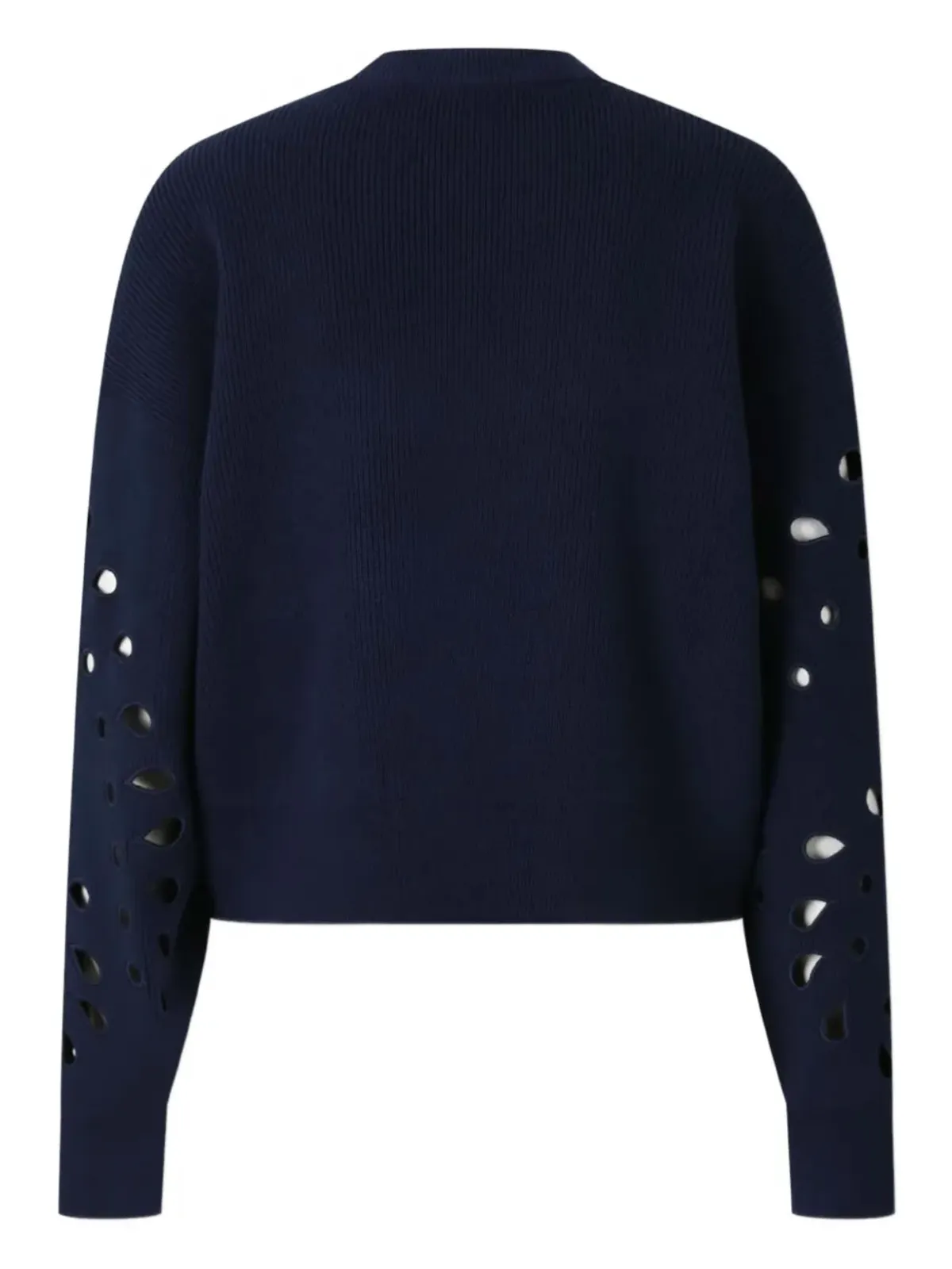 Ulla Johnson カットアウトリブニットジャンパー - ブルー - 画像2