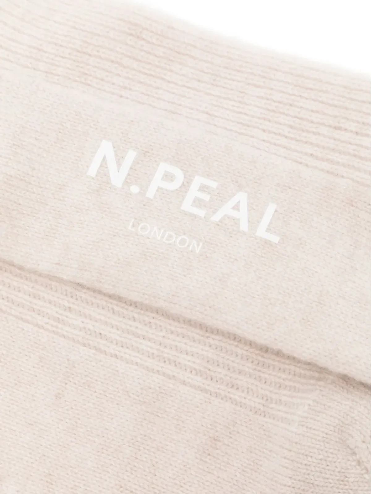N.Peal リブ編みソックス - 画像2