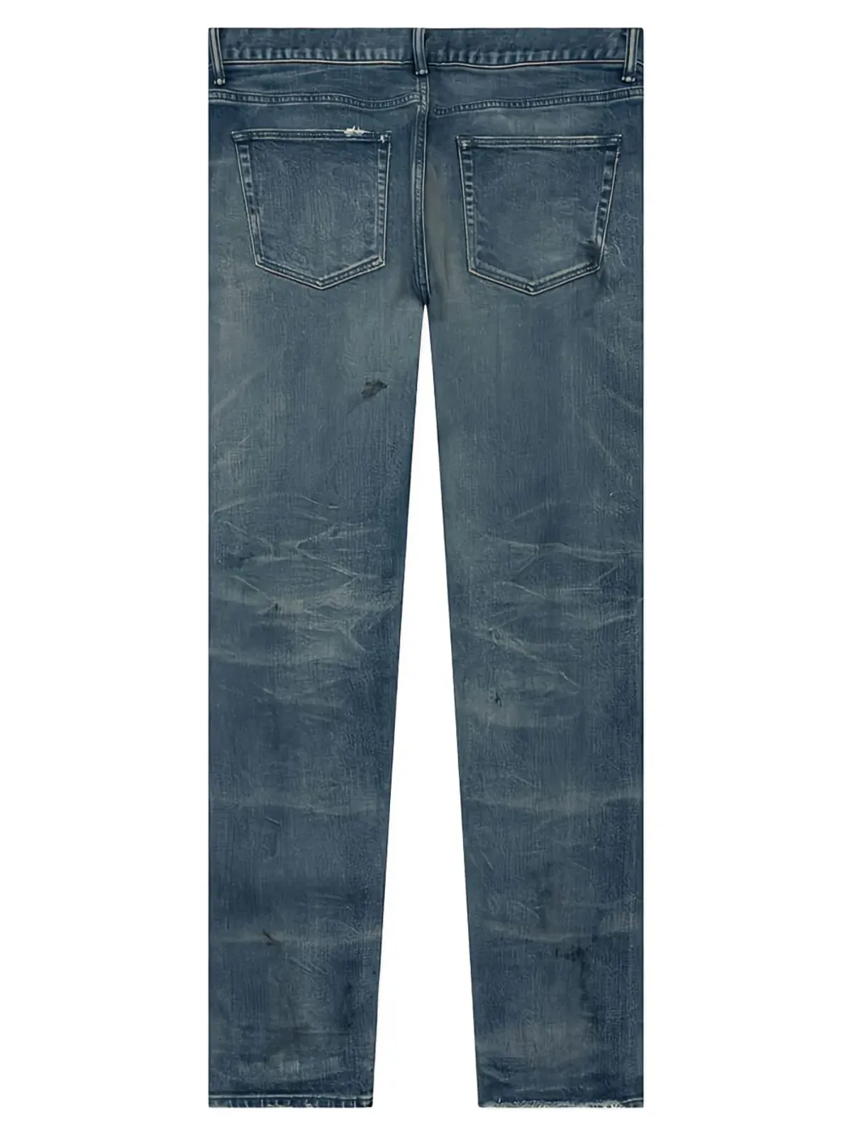 John Elliott フリンジ加工・ダメージデニムジーンズ - 画像4
