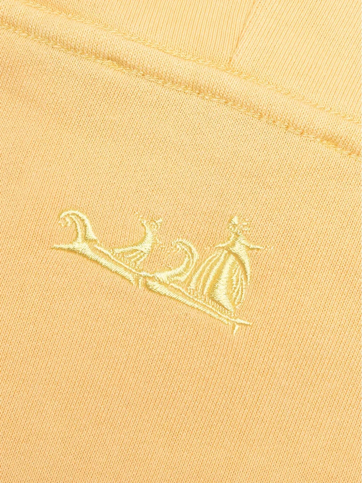 Lanvin ombre palm-tree hoodie - Neutrals - 画像4