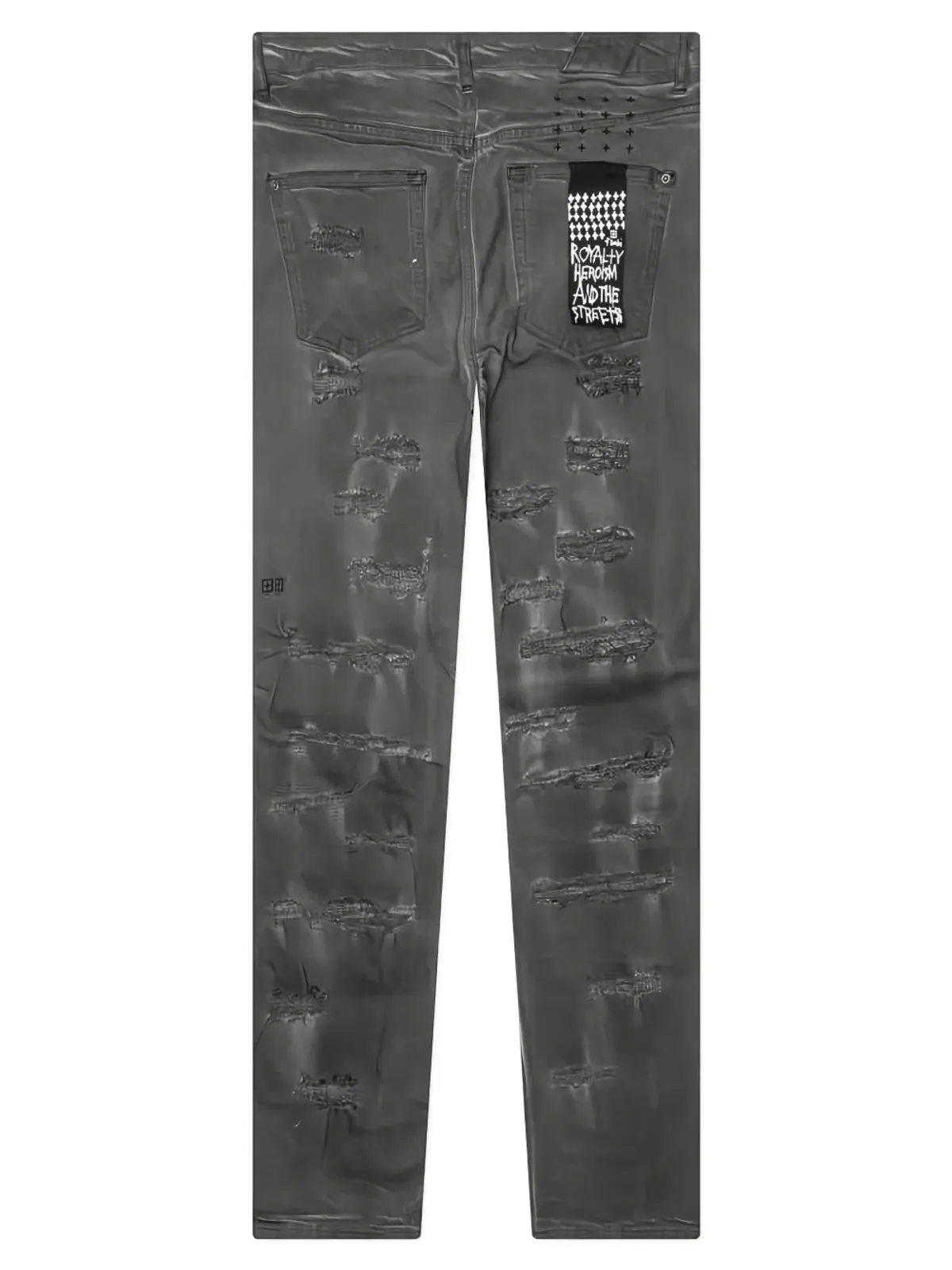 Ksubi チッチ オイルスリック リペアジーンズ - 画像2