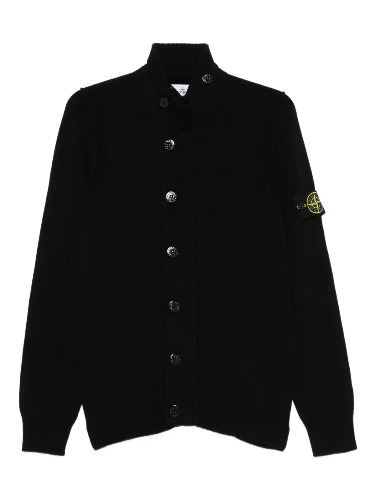 Stone Island ハイネックボタン付きカーディガン - 画像1