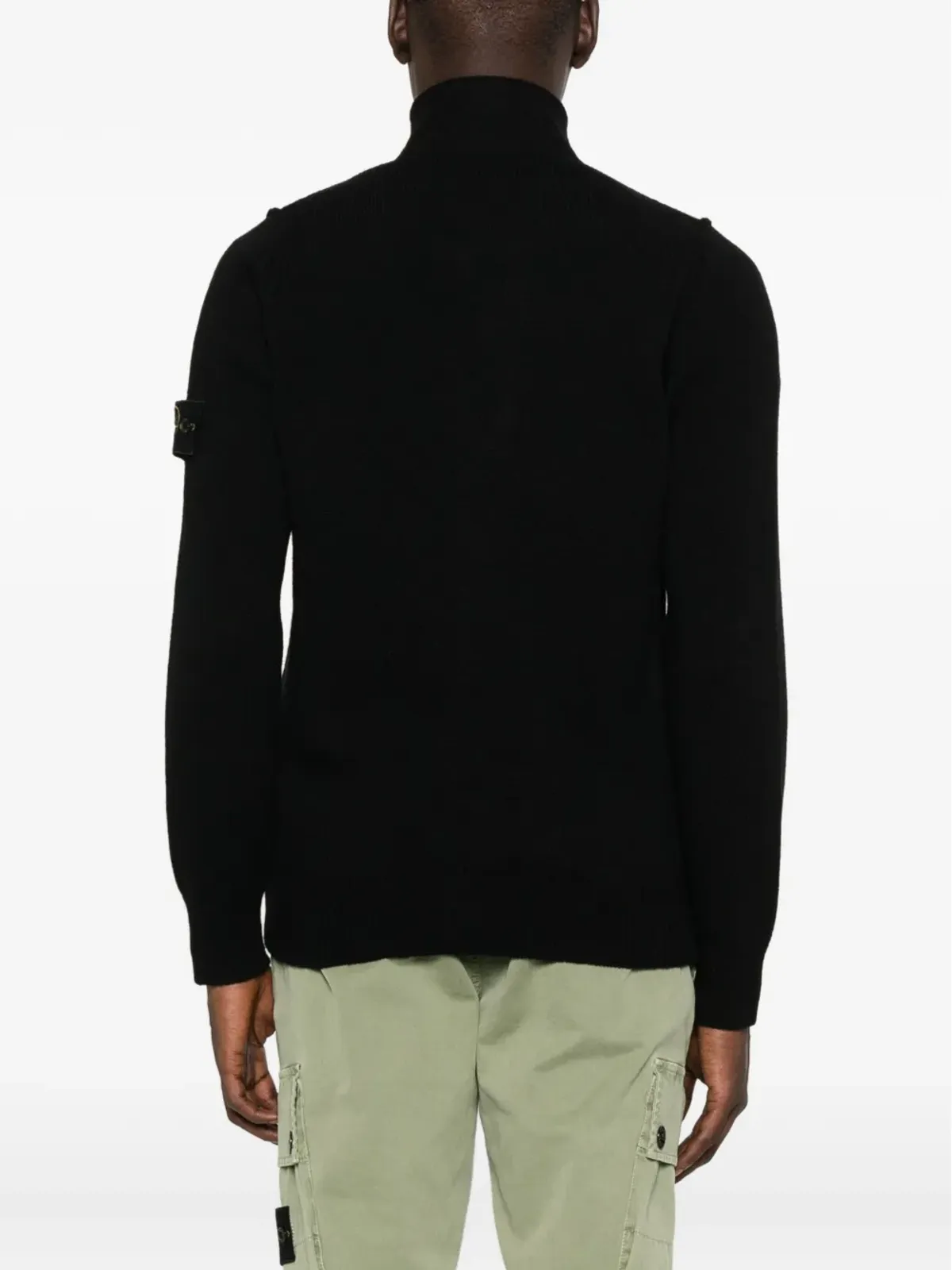 Stone Island ハイネックボタン付きカーディガン - 画像4