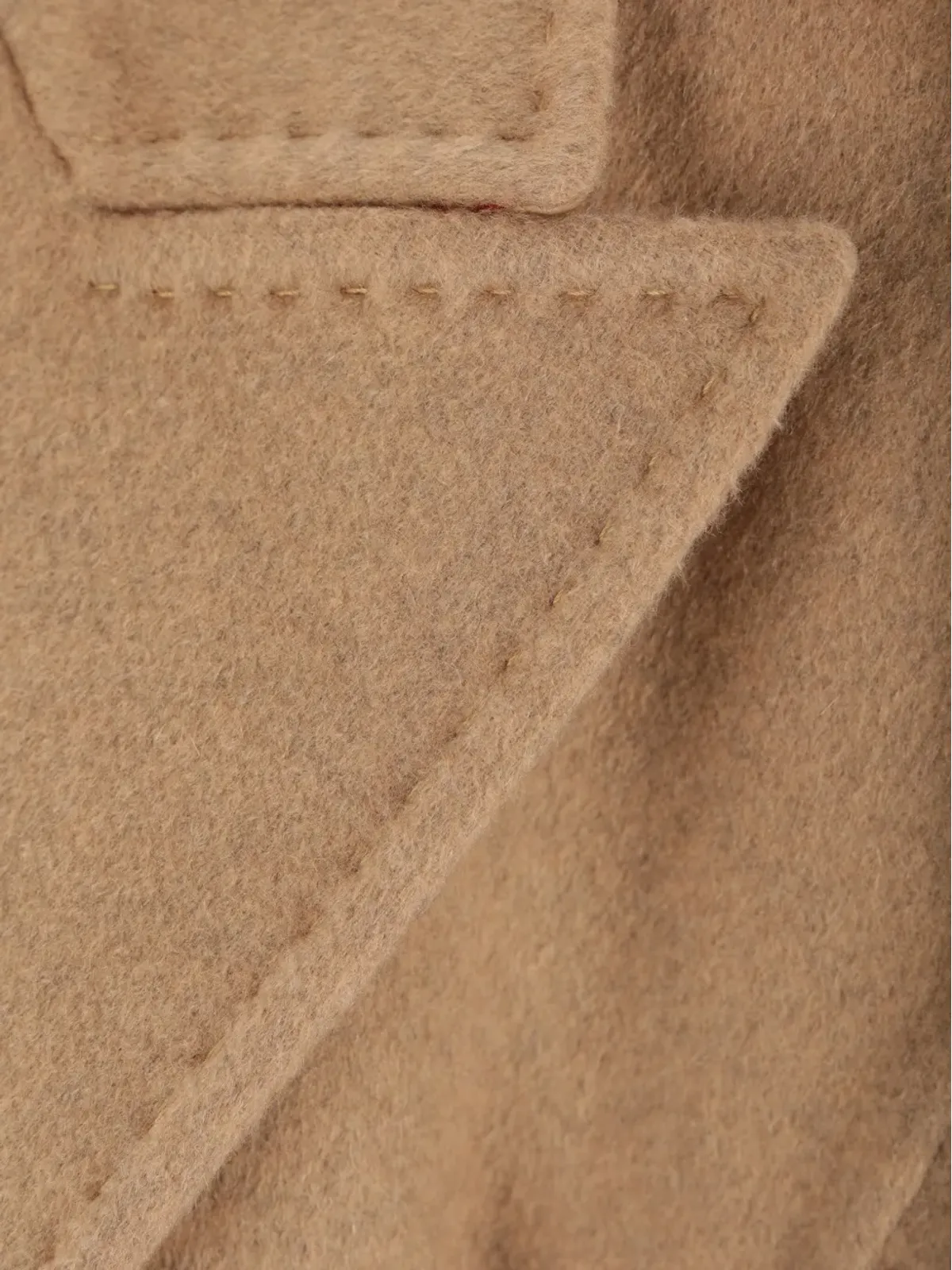 Max Mara Vale ピークラペル ベルト付きコート - 画像3