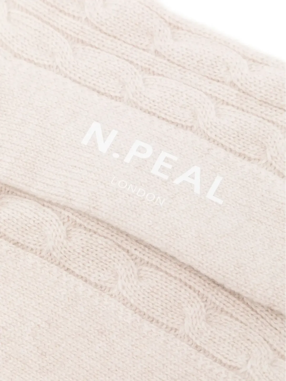 N.Peal Cable Houseソックス - 画像2