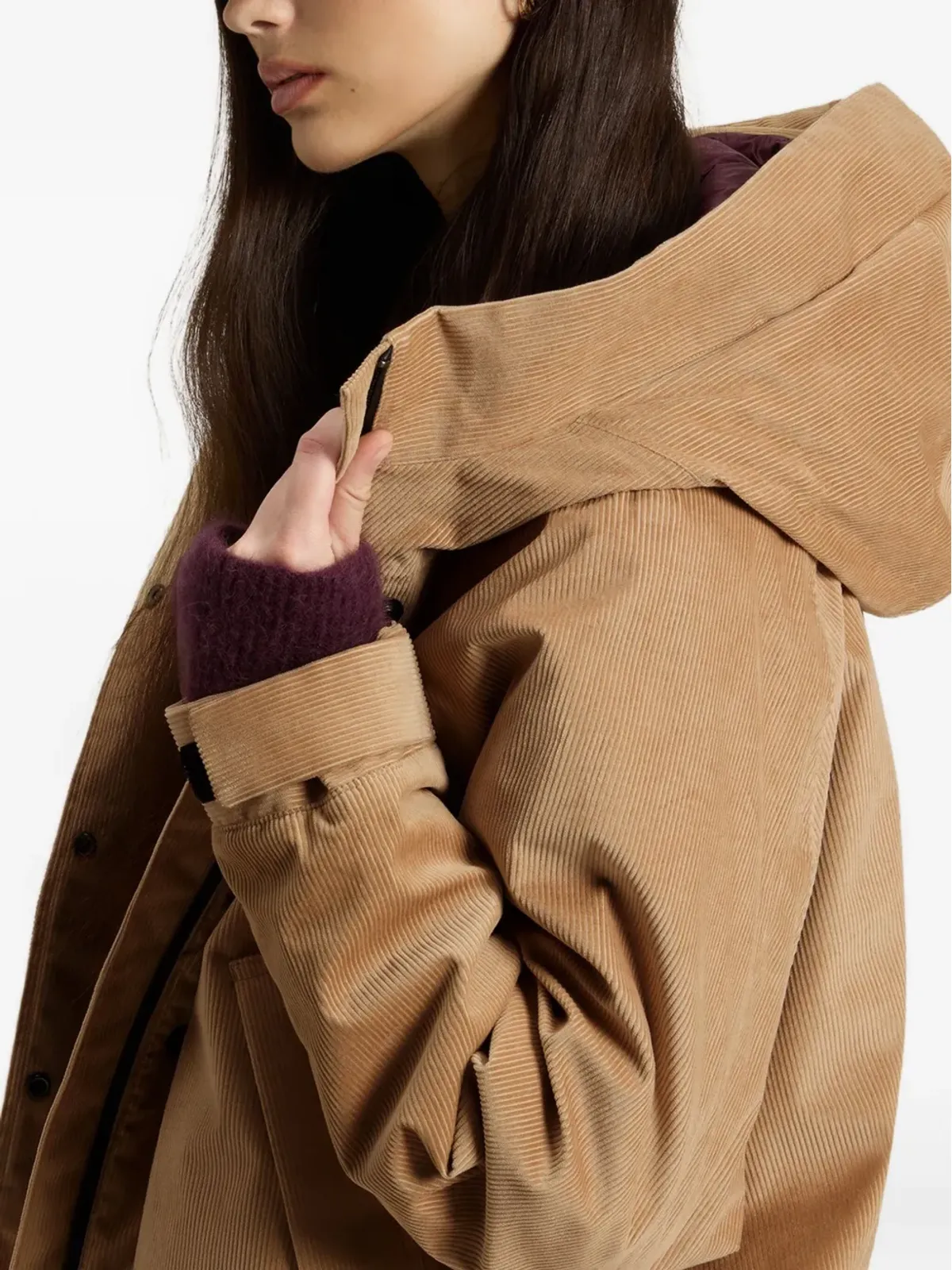Woolrich レイヤード コーデュロイ ジャケット - 画像4