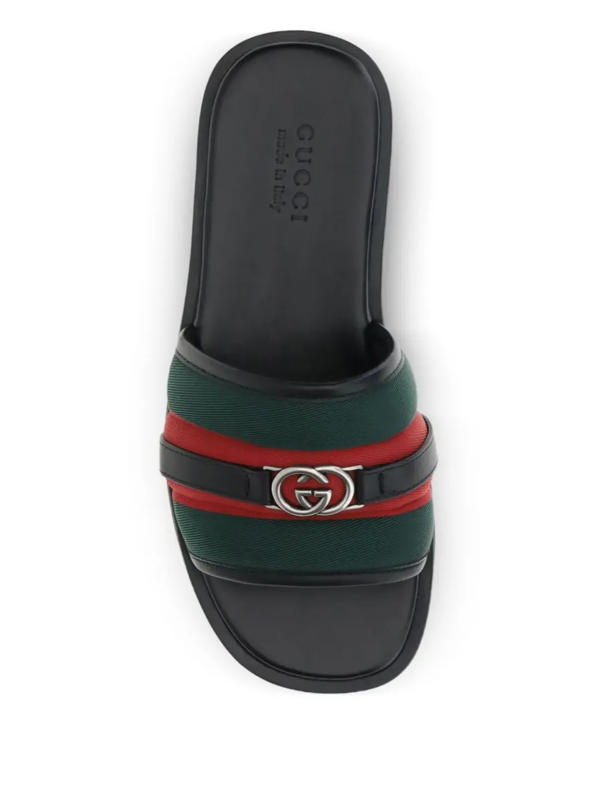 Gucci インターロッキングG ウェブストライプ サンダル - 画像3
