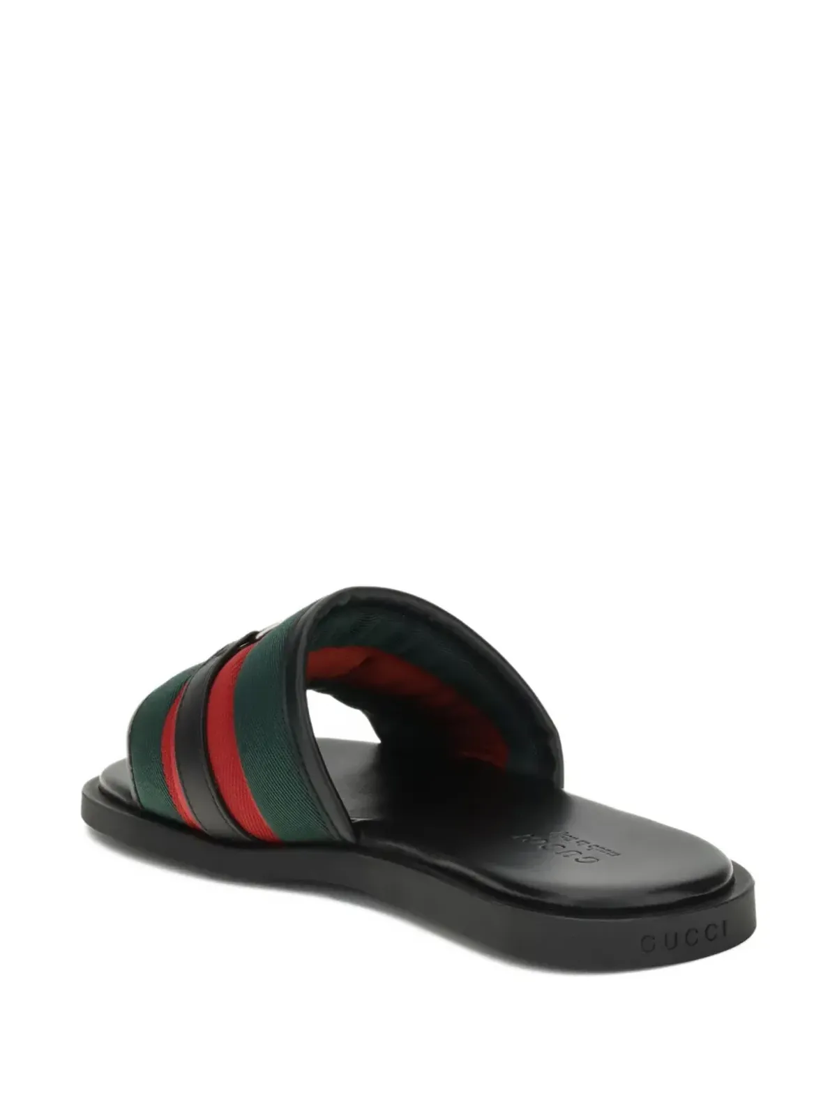 Gucci インターロッキングG ウェブストライプ サンダル - 画像4