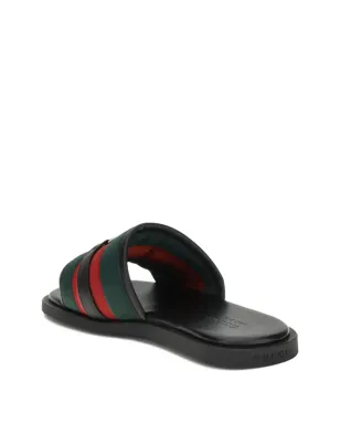 Gucci インターロッキングG ウェブストライプ サンダル - サムネイル4