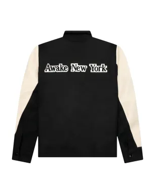 Awake NY パネル切替えボンバージャケット - サムネイル2