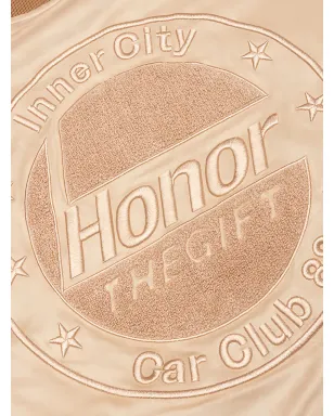 Honor The Gift Oil Head embroidered bomber jacket - サムネイル3