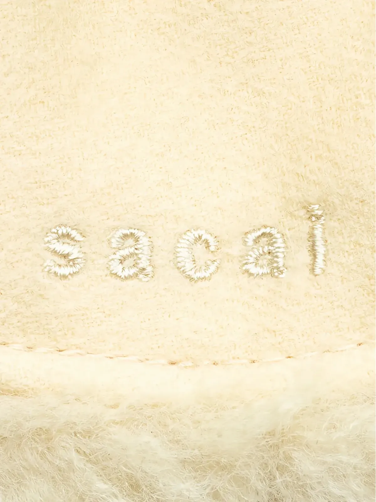 sacai ダブルブリムシアリング バケットハット - 画像3