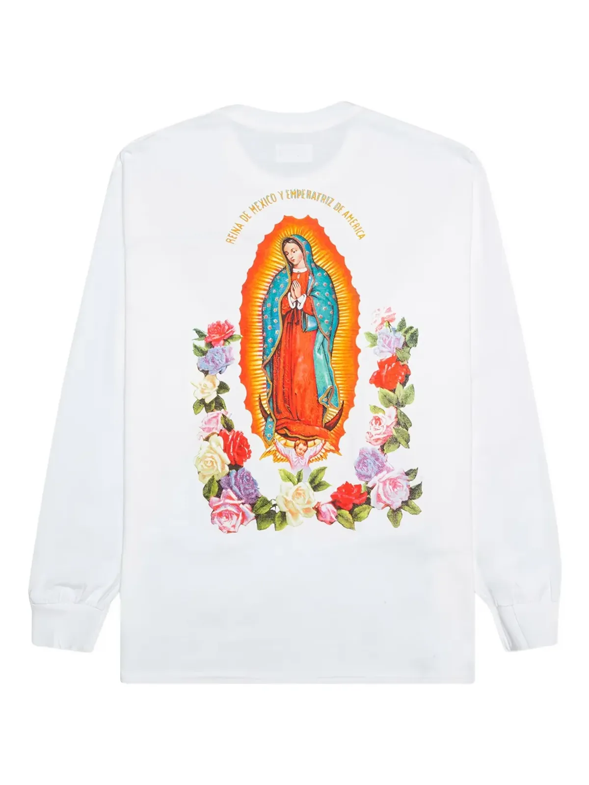 WACKO MARIA クルーネック Guadalupe ロングスリーブ Tシャツ - 画像2