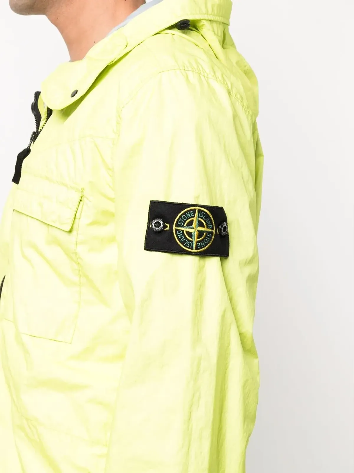 Stone Island フーデッドジャケット 40223 - レモンイエロー - 画像5