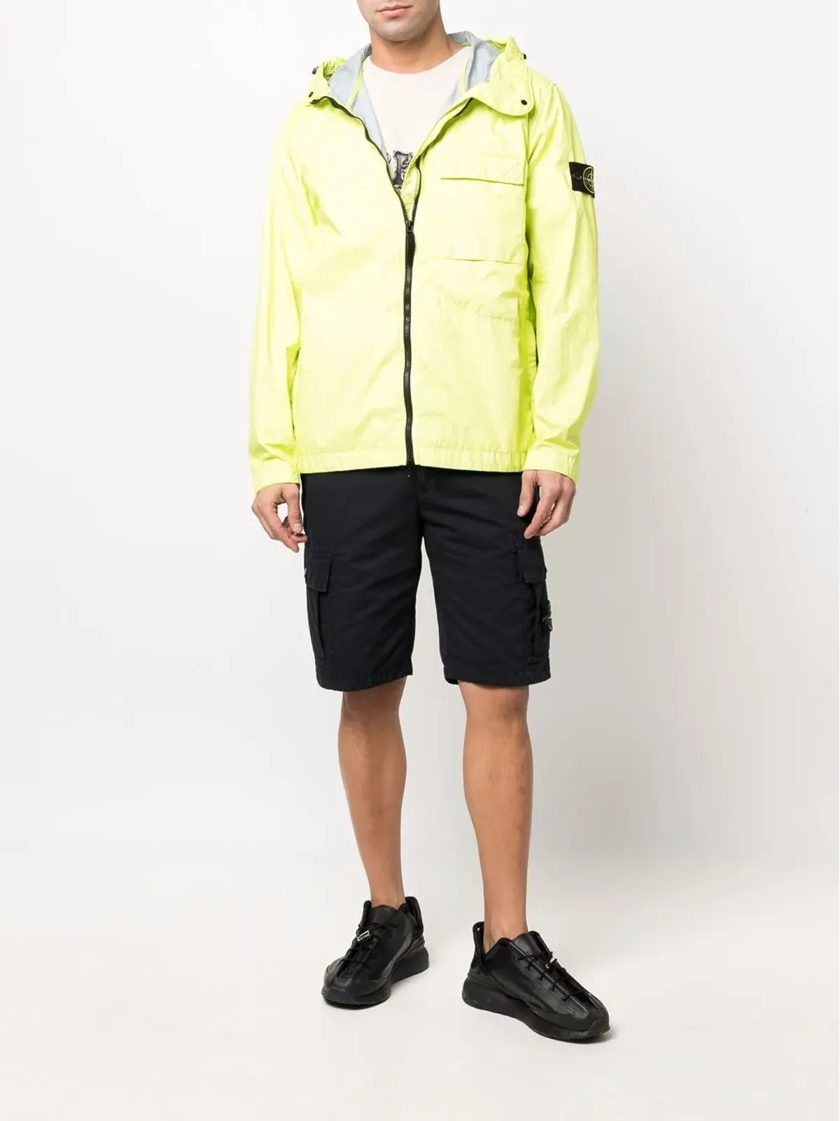Stone Island フーデッドジャケット 40223 - レモンイエロー - 画像2