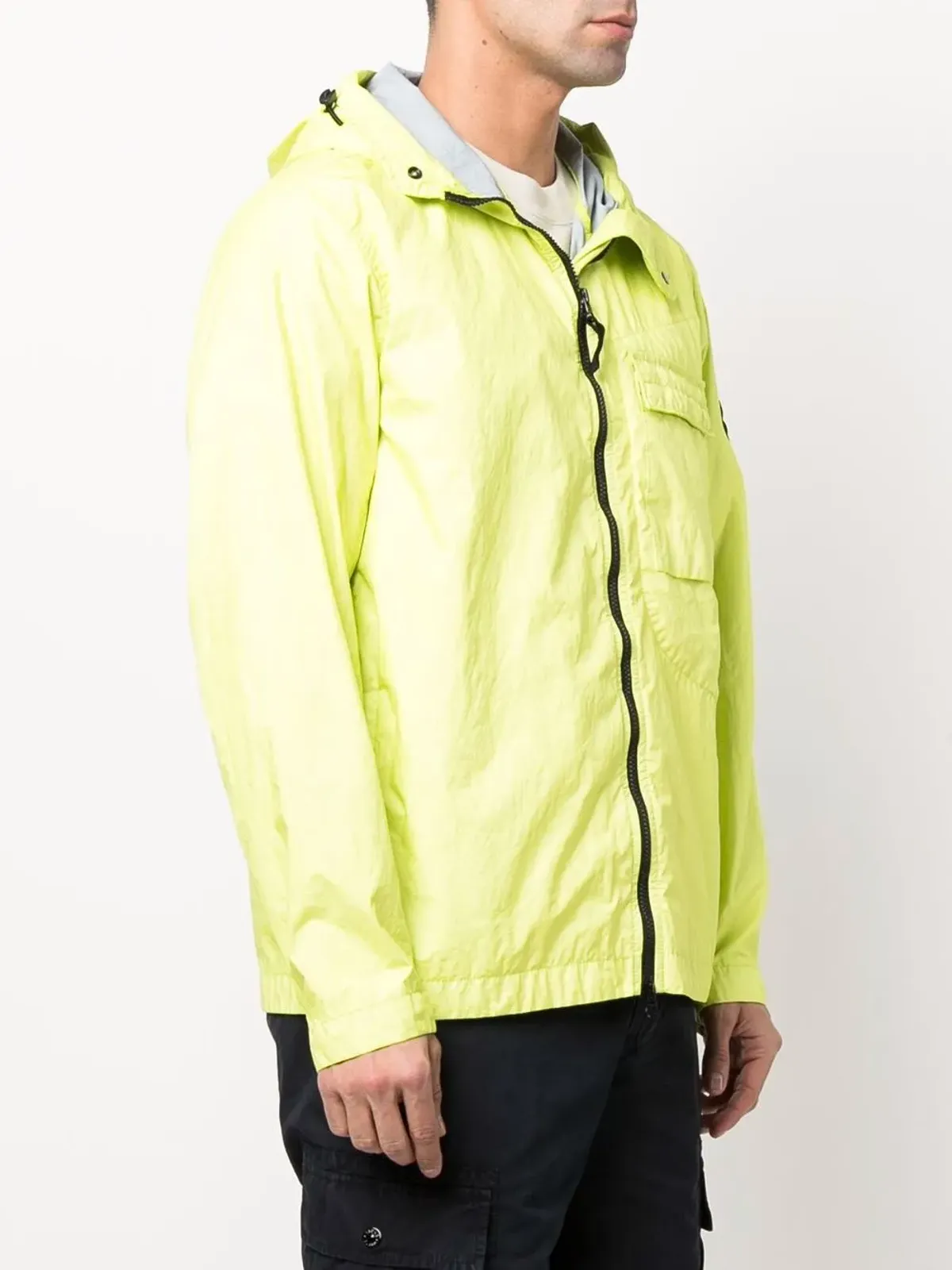 Stone Island フーデッドジャケット 40223 - レモンイエロー - 画像3