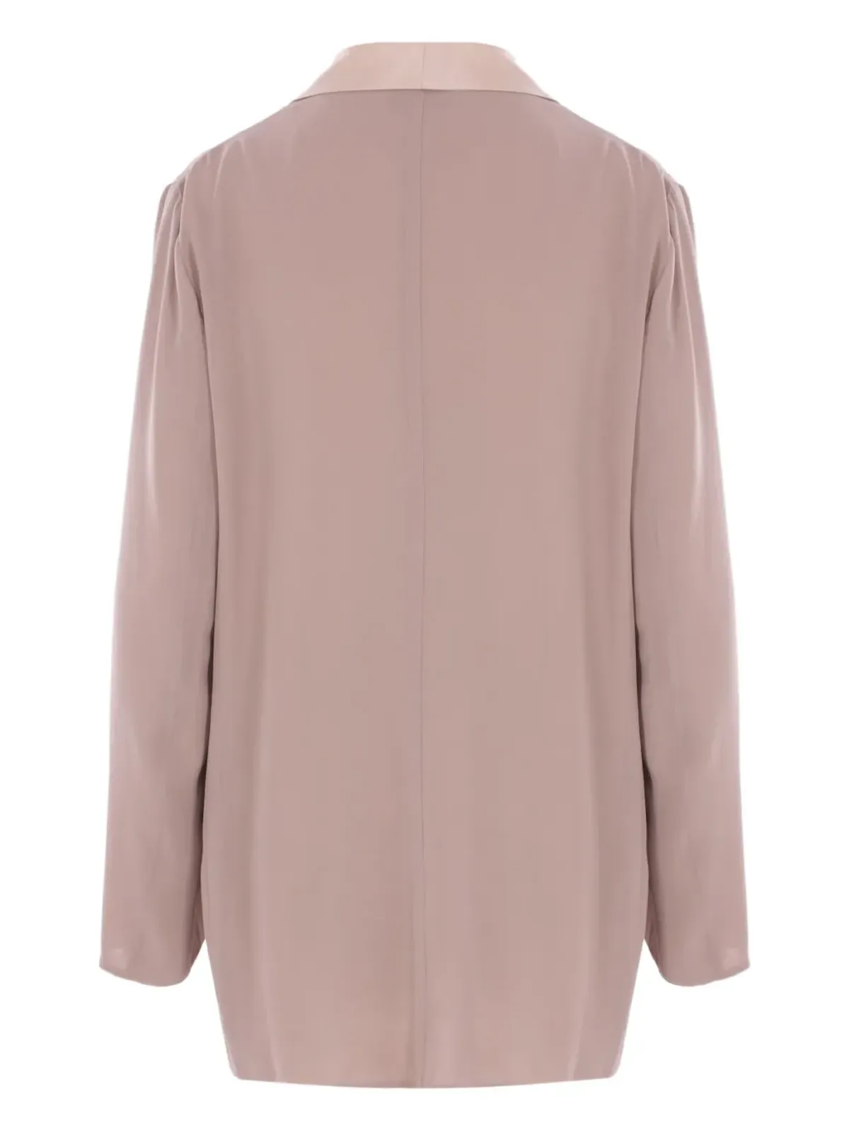 Alberta Ferretti サテンカラー ブレザー - 画像2
