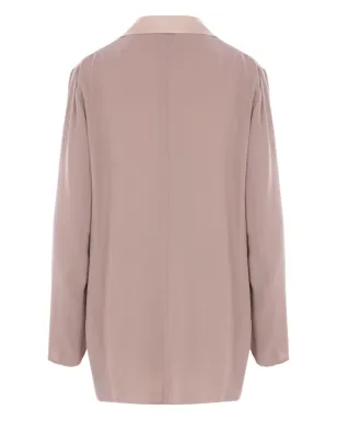 Alberta Ferretti サテンカラー ブレザー - サムネイル2