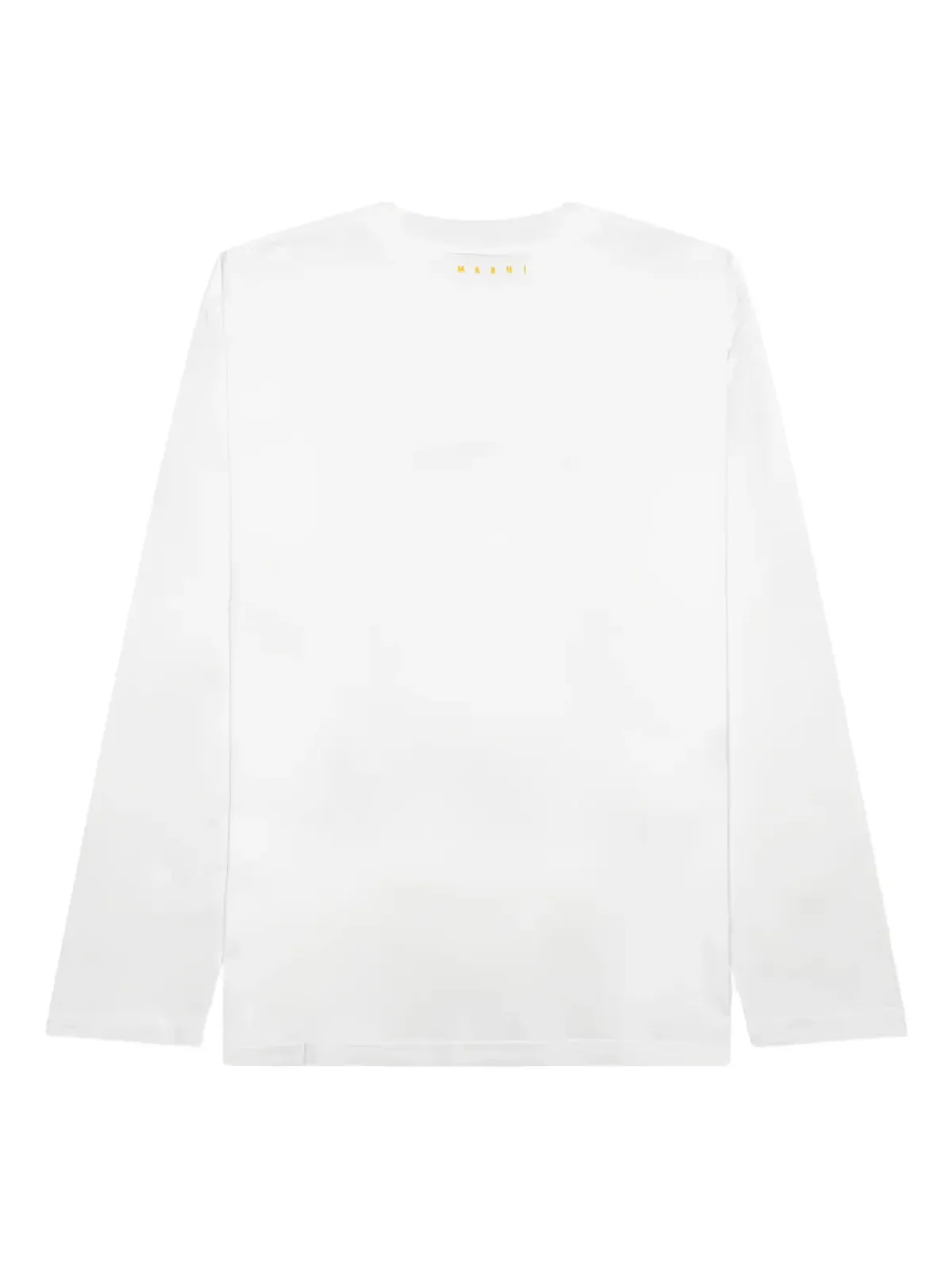Marni グラフィックプリント長袖Tシャツ - ホワイト - 画像2
