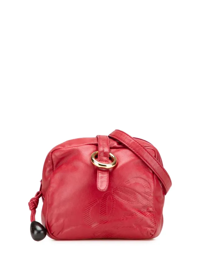 Loewe Pre-Owned Loewe ビンテージ アナグラム クロスボディバッグ レッドの商品画像