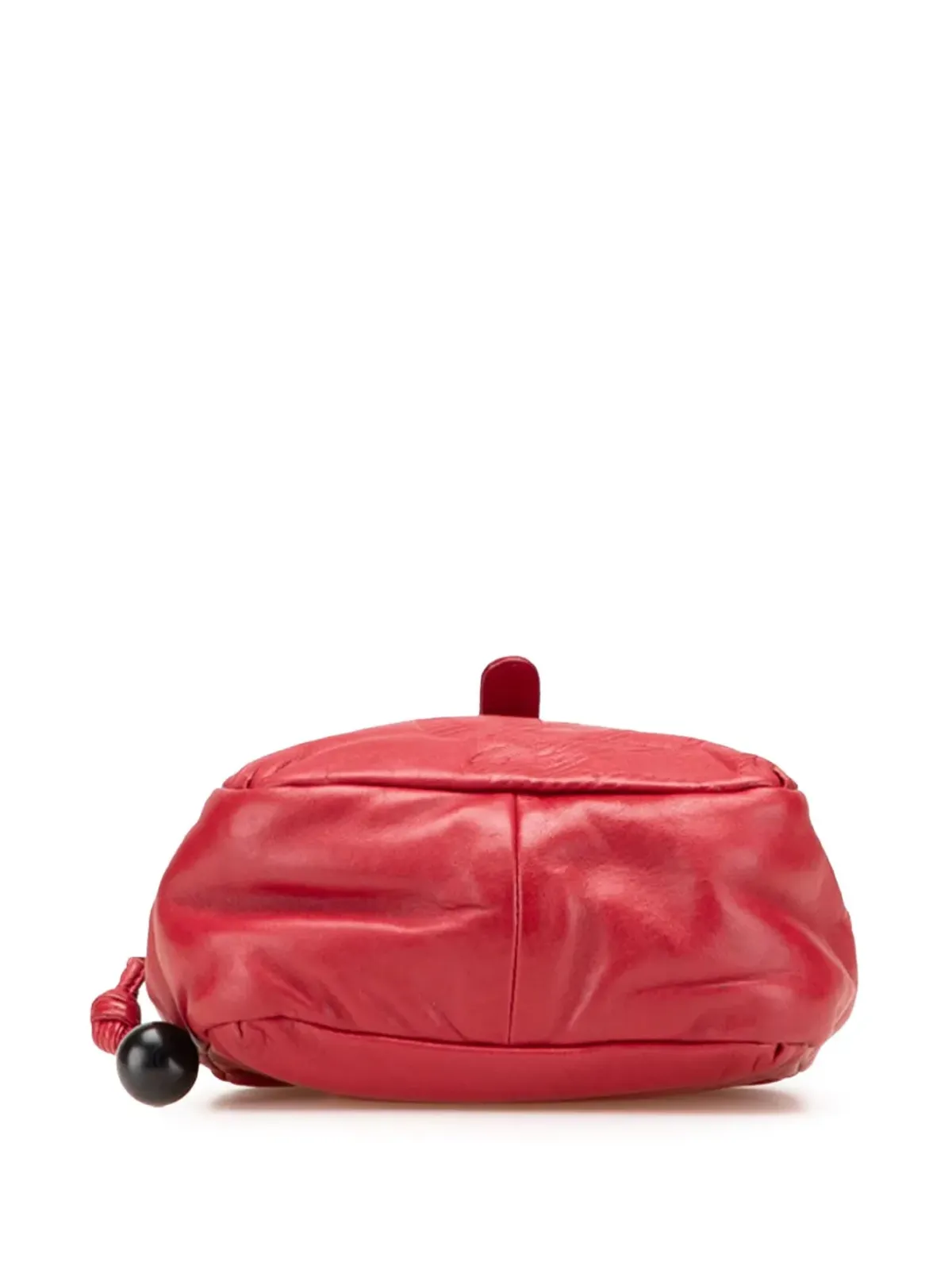 Loewe ビンテージ アナグラム クロスボディバッグ レッド - 画像4