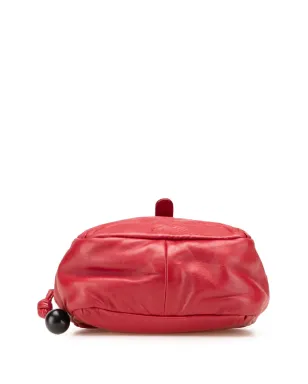 Loewe ビンテージ アナグラム クロスボディバッグ レッド - サムネイル4
