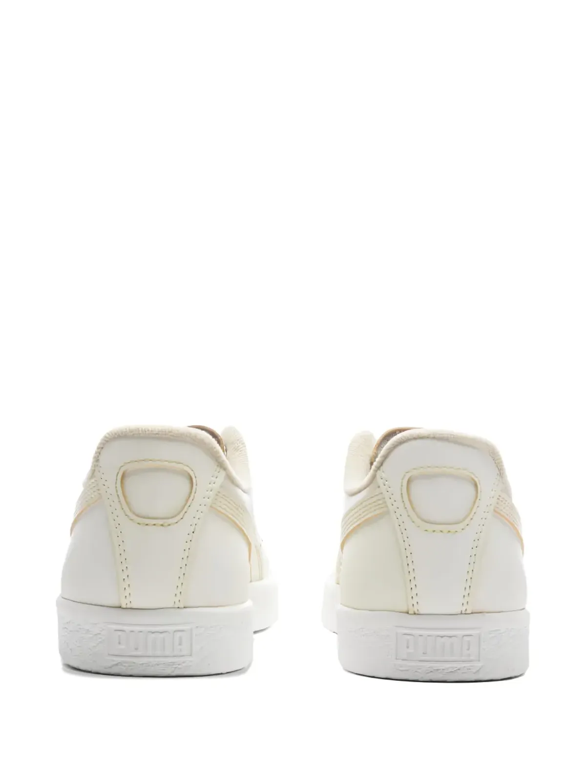 PUMA Clyde leather trainers - White - 画像4