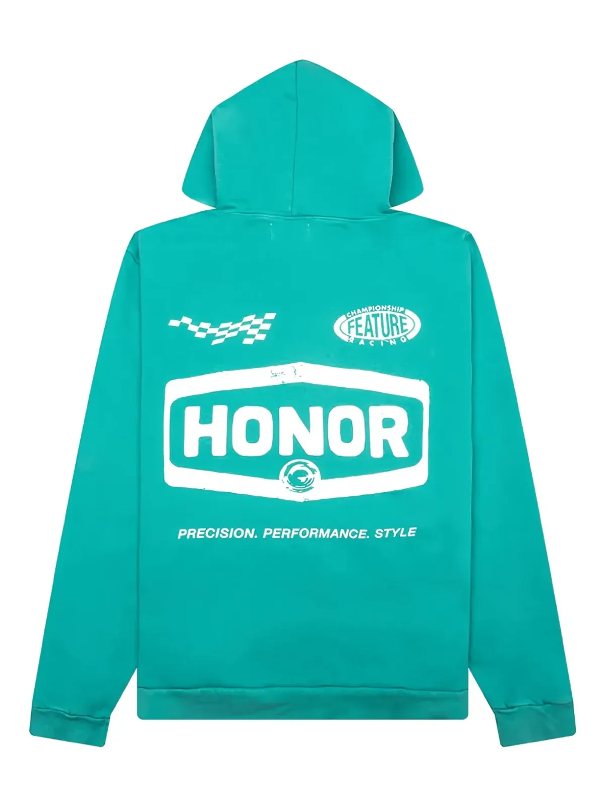 Honor The Gift フィーチャー レーシング クラブ フーディ ブルー - 画像2