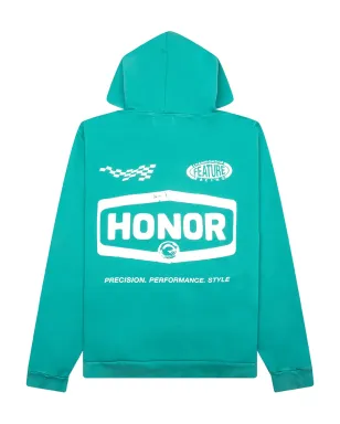 Honor The Gift フィーチャー レーシング クラブ フーディ ブルー - サムネイル2