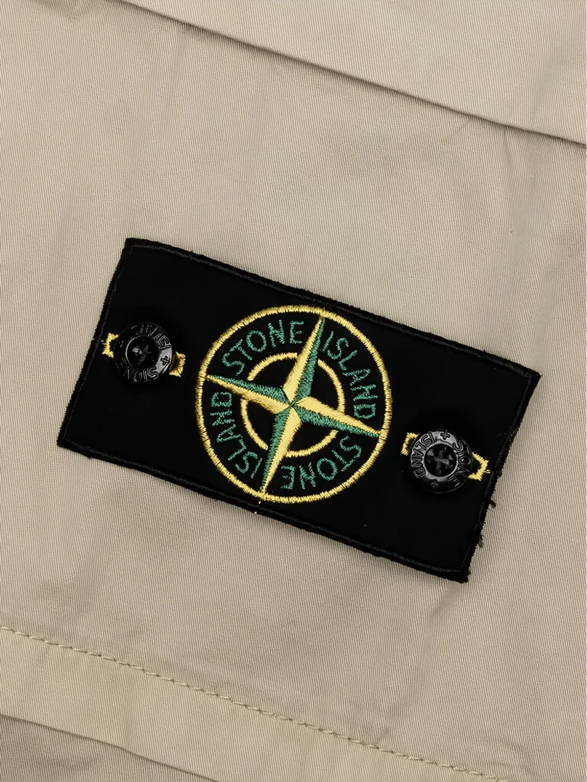 Stone Island カーゴポケット付きギャバジンパンツ - 画像5