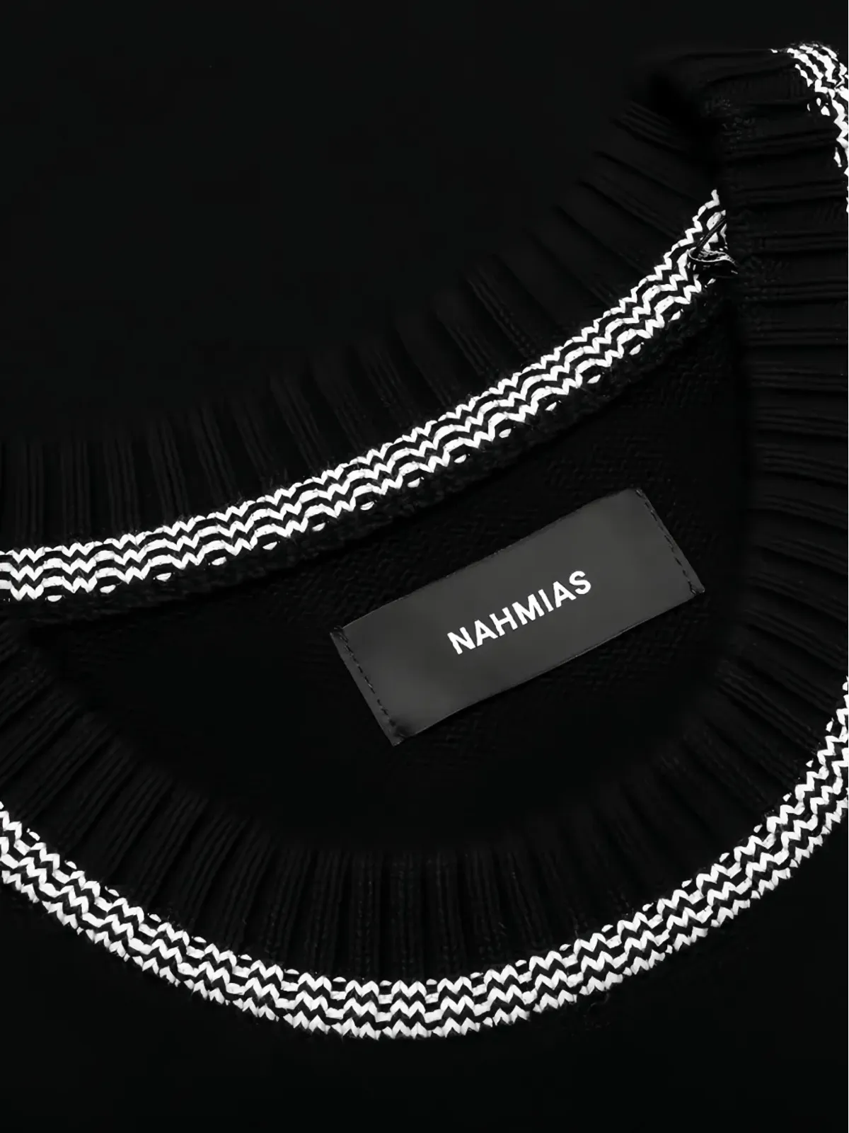 Nahmias ニットナンバーベスト - 画像4
