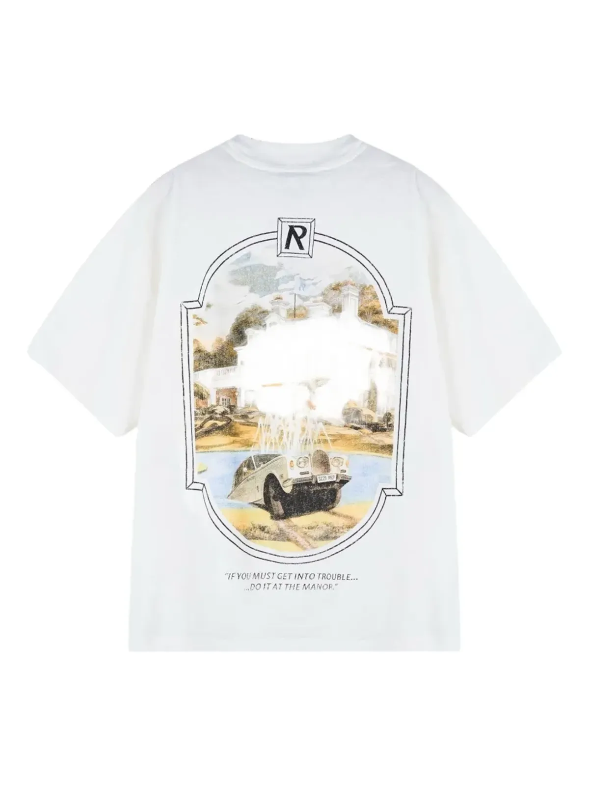 Represent Revere Manor print T-shirt - WHITE - 画像5