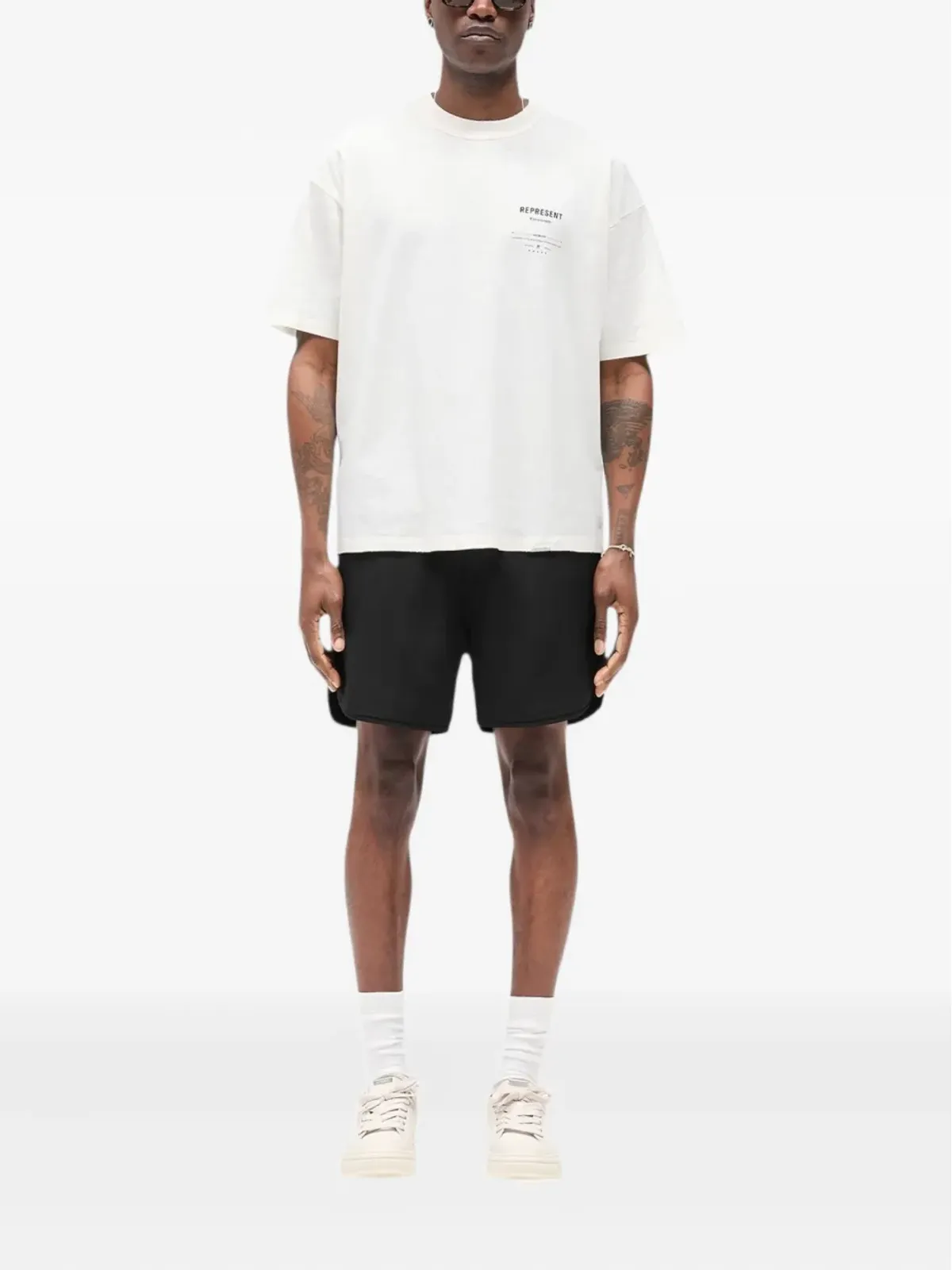 Represent Revere Manor print T-shirt - WHITE - 画像2