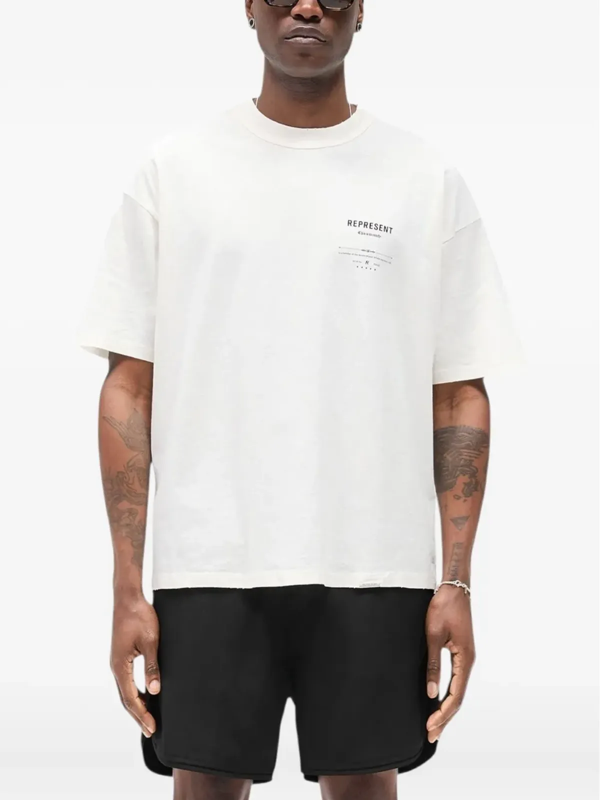 Represent Revere Manor print T-shirt - WHITE - 画像3