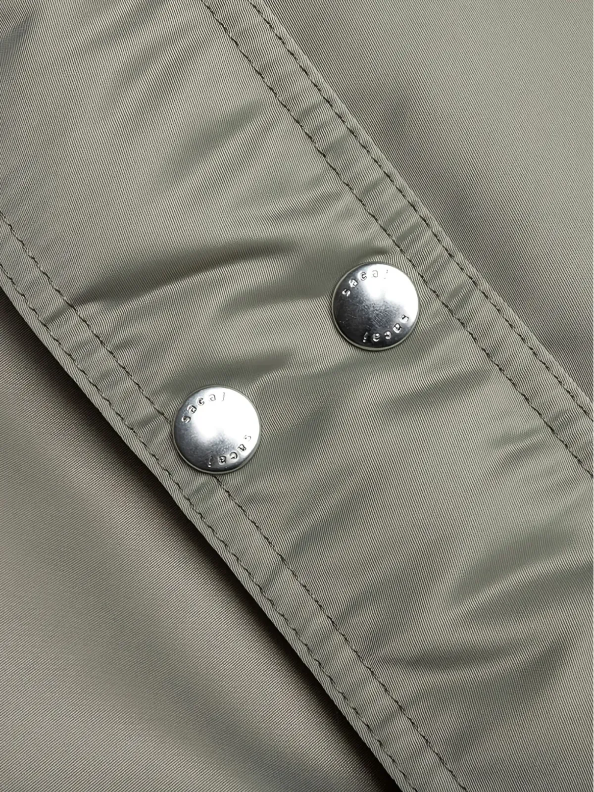 sacai ツイルベルト付きショートパンツ - 画像5
