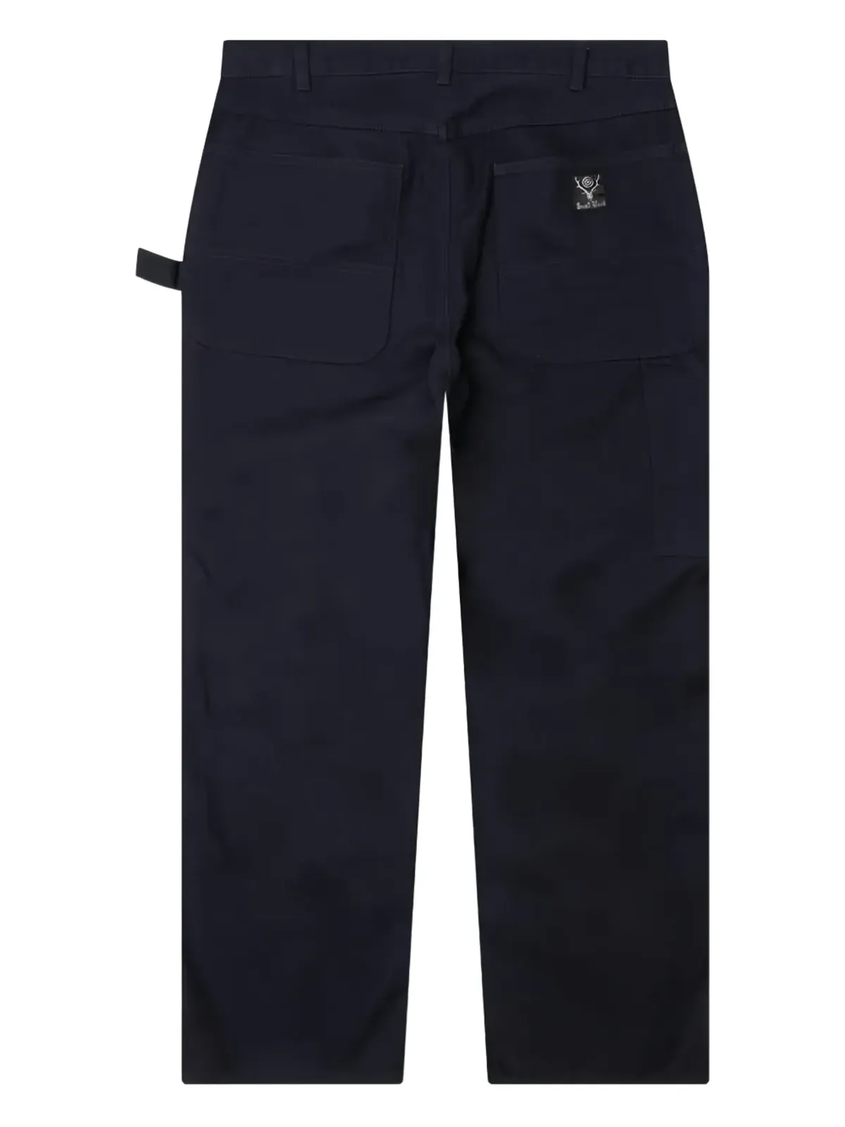 SOUTH2 WEST8 ロゴパッチパンツ - Blue - 画像2