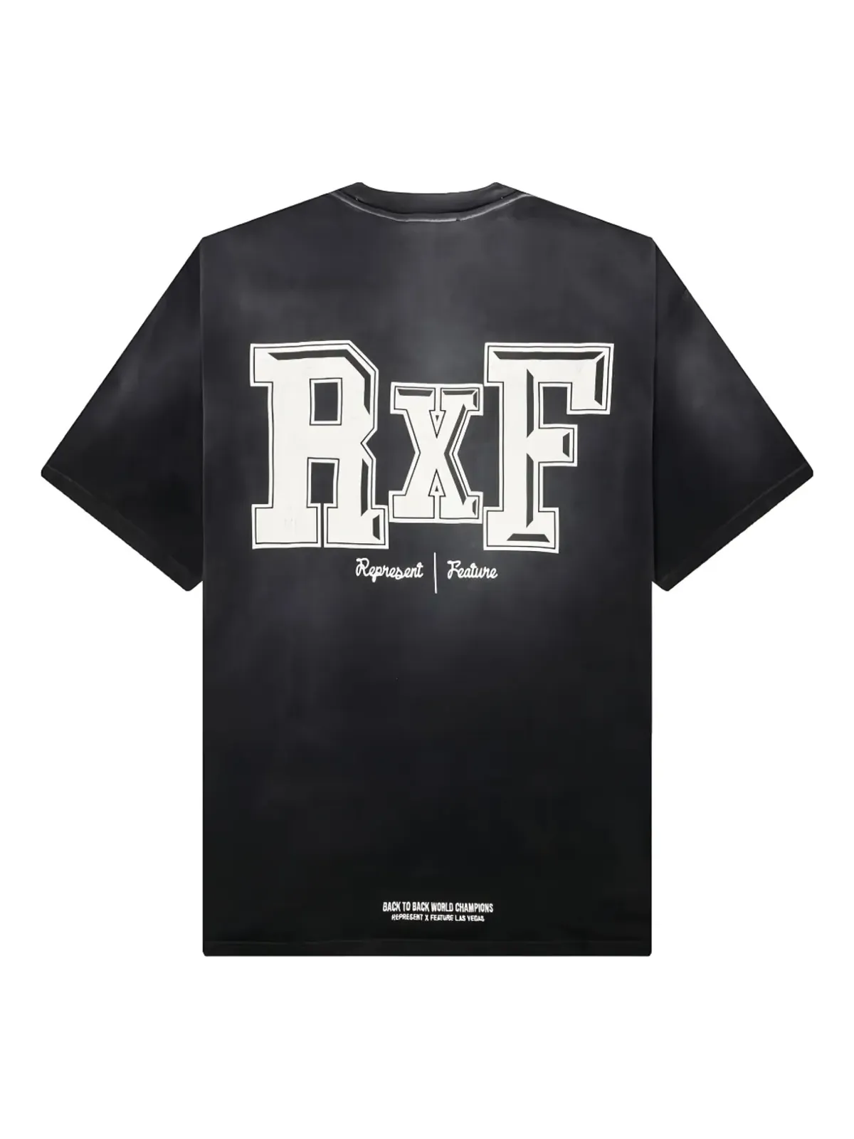 Represent マルチロゴ染みTシャツ - 画像2