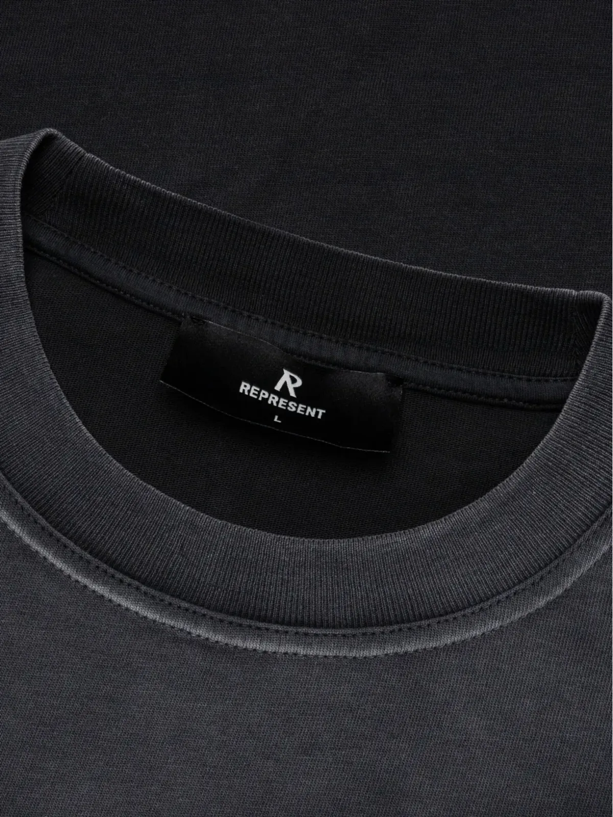 Represent マルチロゴ染みTシャツ - 画像4