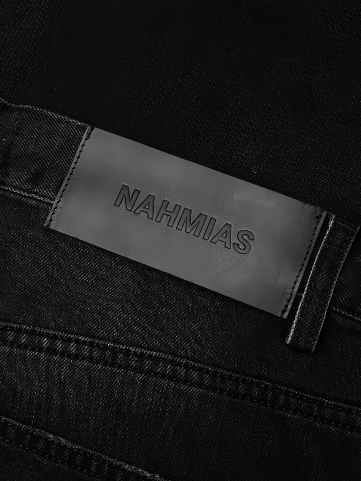 Nahmias ビーズ刺繍の太陽モチーフジーンズ - 画像4