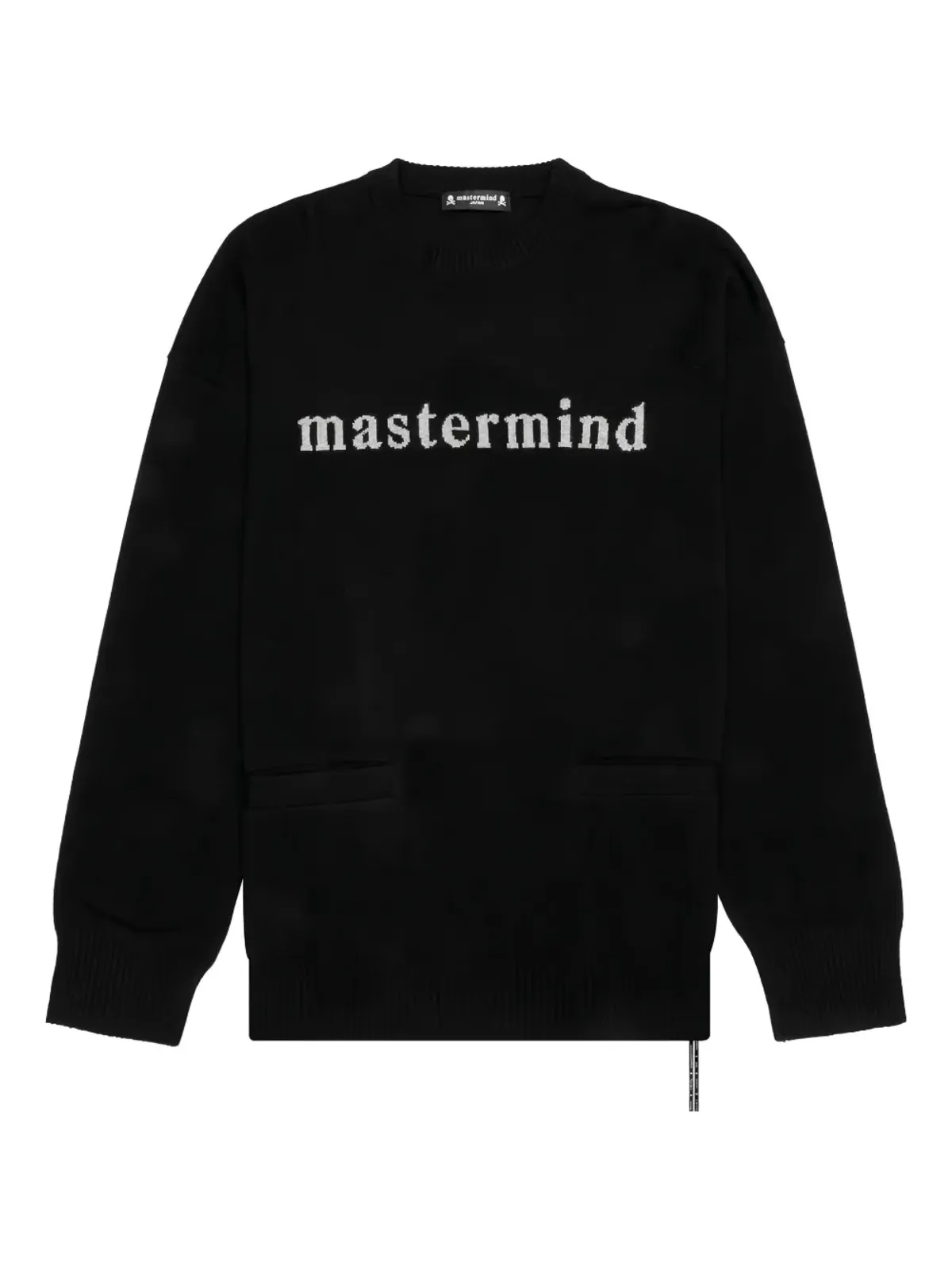 Mastermind Japan スカル・インターシャ編みセーター - 画像1