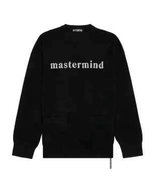 Mastermind Japan スカル・インターシャ編みセーター - サムネイル1