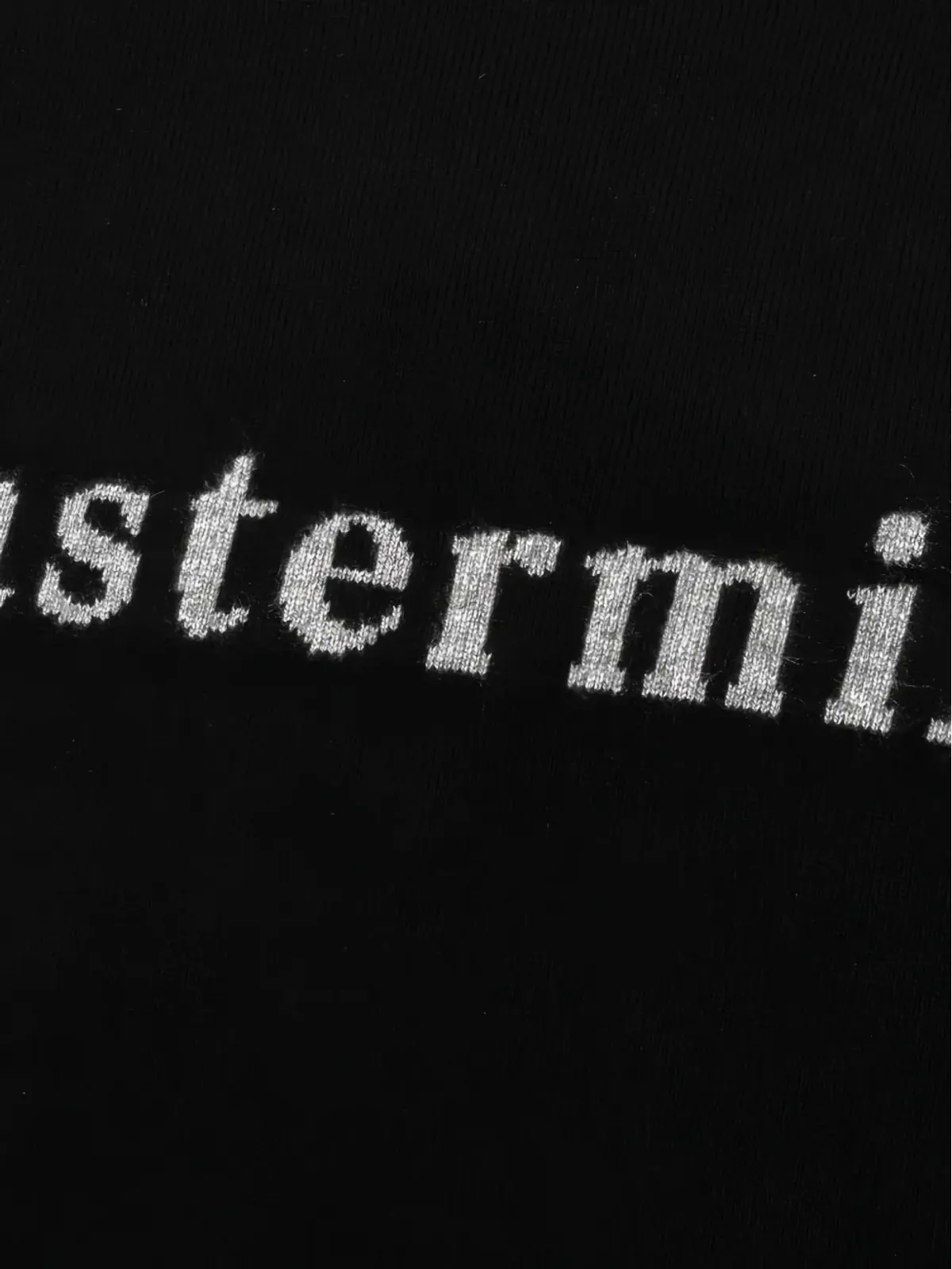 Mastermind Japan スカル・インターシャ編みセーター - 画像5