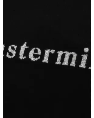 Mastermind Japan スカル・インターシャ編みセーター - サムネイル5