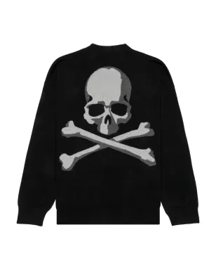 Mastermind Japan スカル・インターシャ編みセーター - サムネイル2