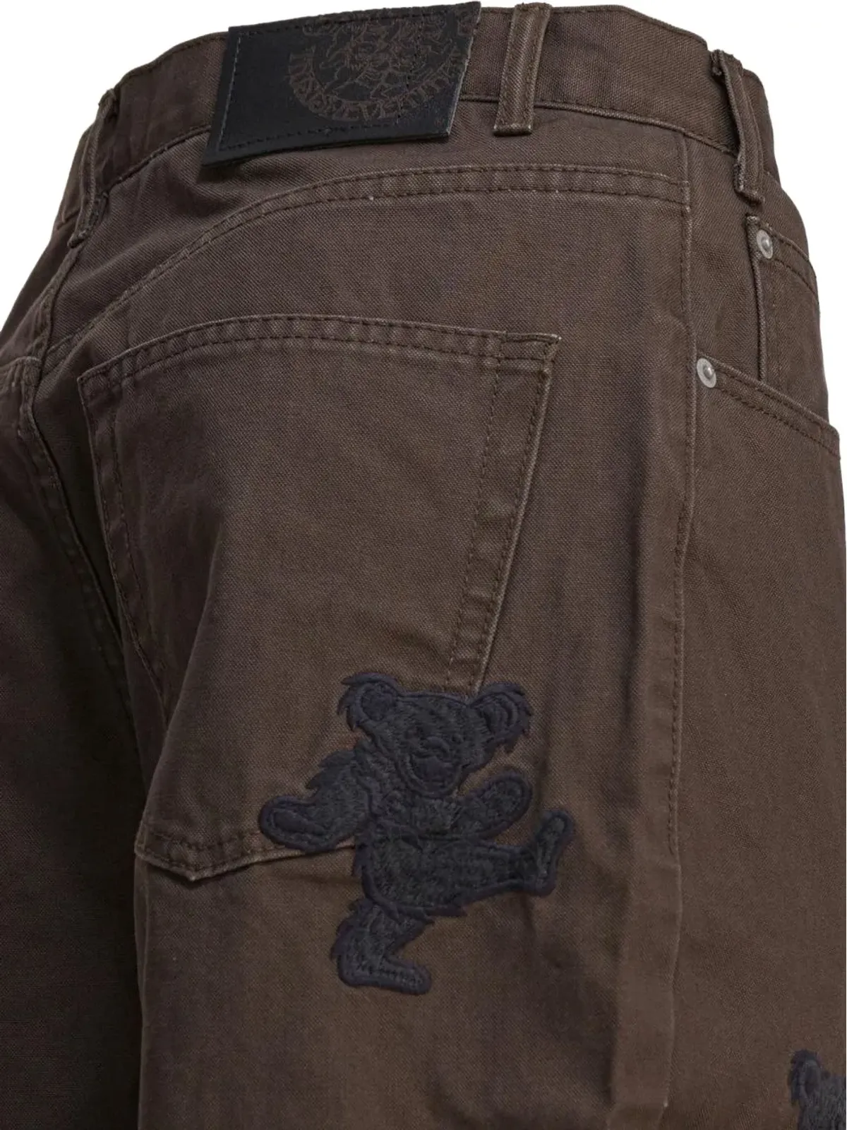This Is Never That cotton trousers - Brown - 画像3