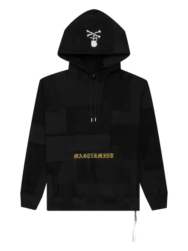 mastermind JAPAN Mastermind Japan スカルパッチパネルデザインのフード付きパーカーの商品画像
