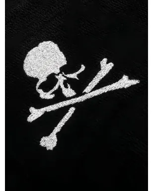 Mastermind Japan スカルパッチパネルデザインのフード付きパーカー - サムネイル3