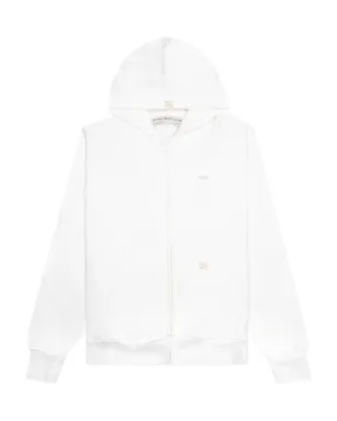 Advisory Board Crystals ジップアップ ロゴディテール フーディー - White - サムネイル1