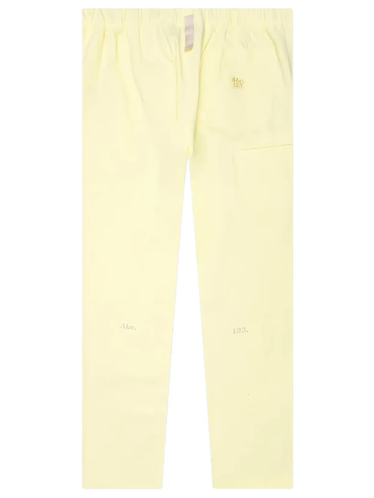 Advisory Board Crystals パッチポケット付きバックルパンツ - Yellow - 画像2